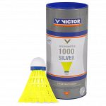 Victor Nylonshuttle 1000 Silver - Medium Yellow 3szt.